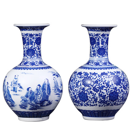 Kompatibelt porslin Jahrriesnge  till vase blue and white cna0004 