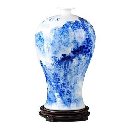 Kompatibelt porslin Jahrriesnge  till landscape painting vase cna0046 