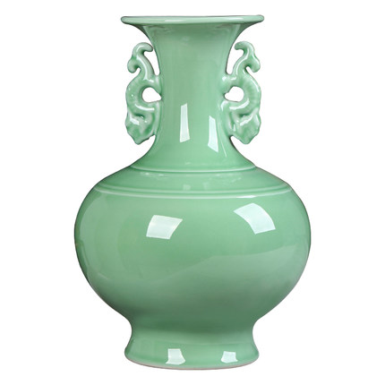 Kompatibelt porslin Jahrriesnge  till celadon binaural vase cna0066 