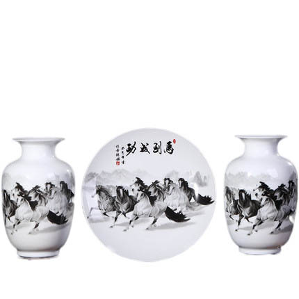 Kompatibelt porslin Jahrriesnge  till vase set 3 pieces cna0194 