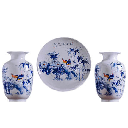 Kompatibelt porslin Jahrriesnge  till vase set 3 pieces cna0198 