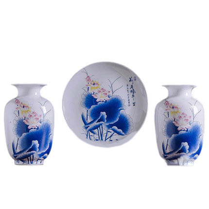 Kompatibelt porslin Jahrriesnge  till vase set 3 pieces cna0199 