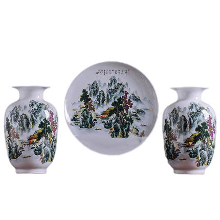 Kompatibelt porslin Jahrriesnge  till vase set 3 pieces cna0200 