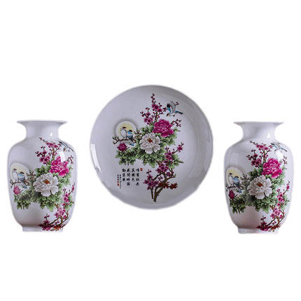 Kompatibelt porslin Jahrriesnge  till vase set 3 pieces cna0207 