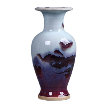 Kompatibelt porslin Jahrriesnge  till kiln change Jun porcelain vase cna0237 