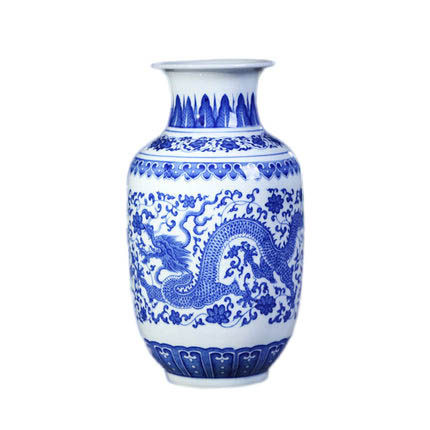 Kompatibelt porslin Jahrriesnge  till white and blue vase cna0254 