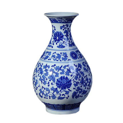 Kompatibelt porslin Jahrriesnge  till white and blue vase cna0262 