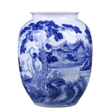 Kompatibelt porslin Jahrriesnge  till white and blue vase cna0545 