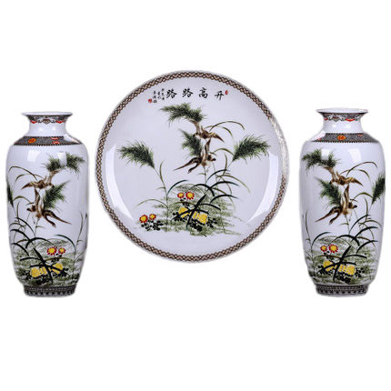 Kompatibelt porslin Jahrriesnge  till vase set three pieces cna0570 