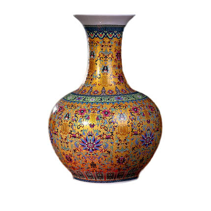 Kompatibelt porslin Jahrriesnge  till enamel colorful vase cna0622 