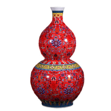 Kompatibelt porslin Jahrriesnge  till enamel colorful vase cna0628 