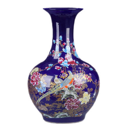 Kompatibelt porslin Jahrriesnge  till enamel colorful vase cna0629 