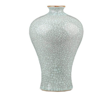 Kompatibelt porslin Jahrriesnge  till kiln crack glaze vase cna0658 