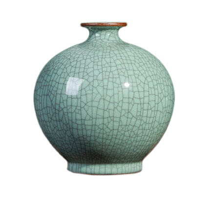 Kompatibelt porslin Jahrriesnge  till crack glaze vase cna0742 