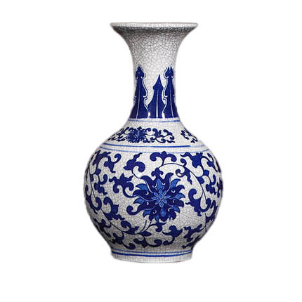 Kompatibelt porslin Jahrriesnge  till crack glaze vase cna0747 