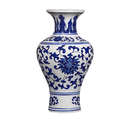 Kompatibelt porslin Jahrriesnge  till crack glaze vase cna0750 