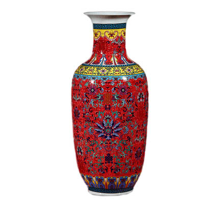 Kompatibelt porslin Jahrriesnge  till colorful enamel vase cna0806 