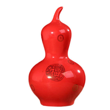 Kompatibelt porslin Jahrriesnge  till red gourd vase cna0853 