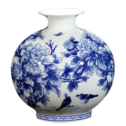 Kompatibelt porslin Jahrriesnge  till peony bone china vase cna0935 