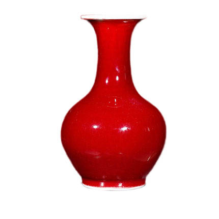 Kompatibelt porslin Jahrriesnge  till crack glaze red vase cna0944 