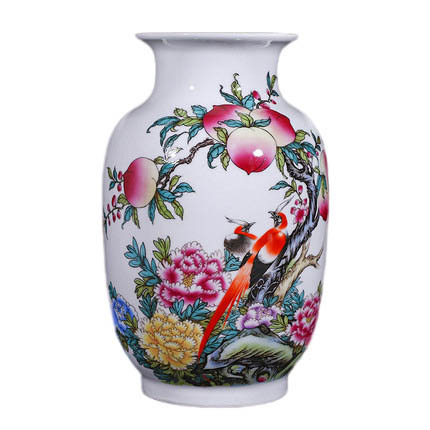 Kompatibelt porslin Jahrriesnge  till peach vase cna0989 