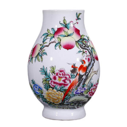 Kompatibelt porslin Jahrriesnge  till peach vase cna0990 