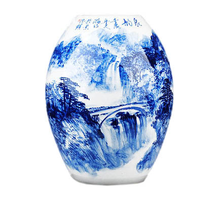 Kompatibelt porslin Jahrriesnge  till landscape vase cna1018 