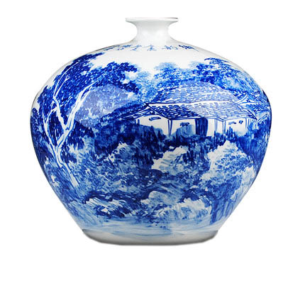 Kompatibelt porslin Jahrriesnge  till landscape vase cna1019 