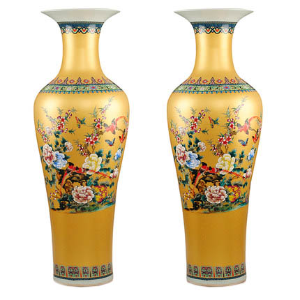 Kompatibelt porslin Jahrriesnge  till european style enamel vase cna1039 