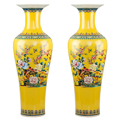 Kompatibelt porslin Jahrriesnge  till european style enamel vase cna1040 