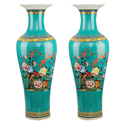 Kompatibelt porslin Jahrriesnge  till european style enamel vase cna1041 