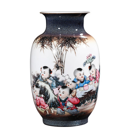 Kompatibelt porslin Jahrriesnge  till bamboo forest fun vase cna1055 