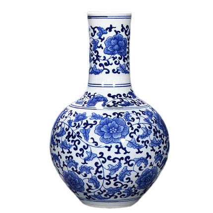 Kompatibelt porslin Jahrriesnge  till blue and white vase cna1084 