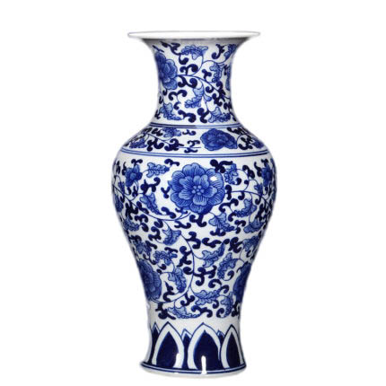 Kompatibelt porslin Jahrriesnge  till blue and white vase cna1085 