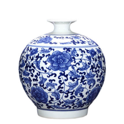 Kompatibelt porslin Jahrriesnge  till blue and white vase cna1088 