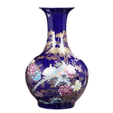 Kompatibelt porslin Jahrriesnge  till flowers and birds vase cna1101 