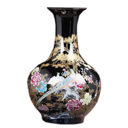 Kompatibelt porslin Jahrriesnge  till flowers and birds vase cna1104 