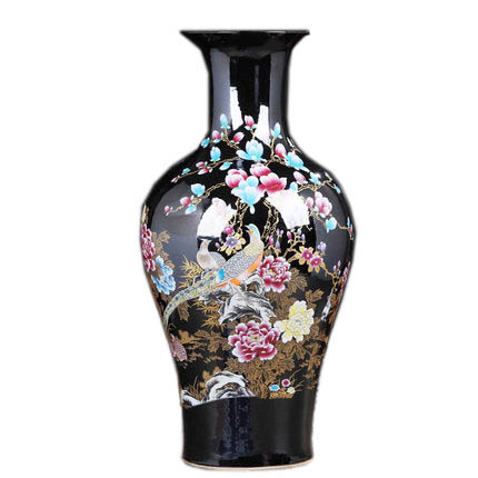 Kompatibelt porslin Jahrriesnge  till flowers and birds vase cna1106 