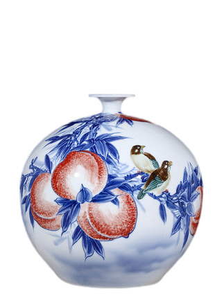 Kompatibelt porslin Jahrriesnge  till flowers and birds vase cna1110 