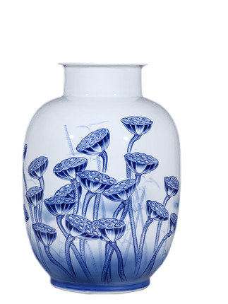 Kompatibelt porslin Jahrriesnge  till flowers and birds vase cna1115 