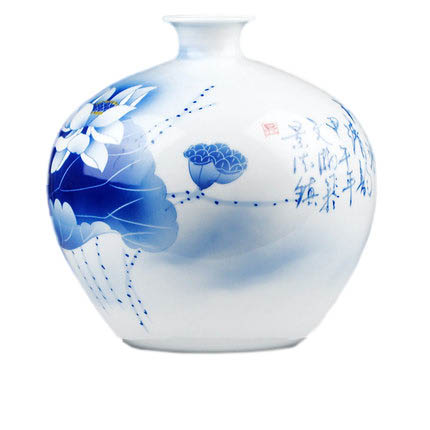 Kompatibelt porslin Jahrriesnge  till lotus pomegranate vase cna1120 