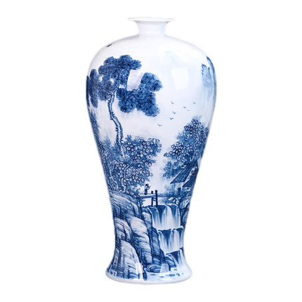 Kompatibelt porslin Jahrriesnge  till hand painted big vase cna1142 