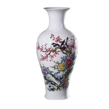 Kompatibelt porslin Jahrriesnge  till spring scenery vase cna1163 