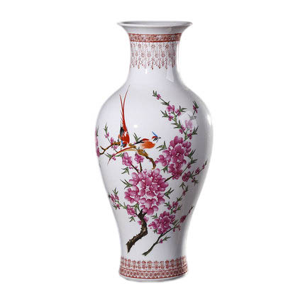 Kompatibelt porslin Jahrriesnge  till spring scenery vase cna1165 