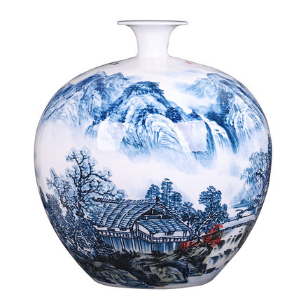 Kompatibelt porslin Jahrriesnge  till landscape vase cna1285 