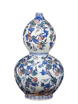 Kompatibelt porslin Jahrriesnge  till gourd vase cna1290 