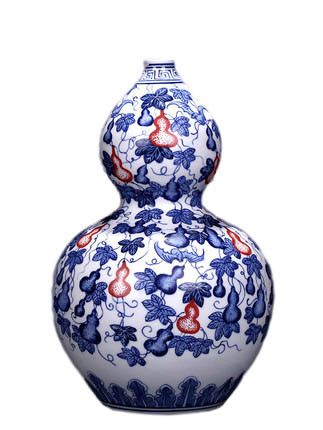 Kompatibelt porslin Jahrriesnge  till gourd vase cna1292 