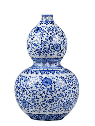 Kompatibelt porslin Jahrriesnge  till gourd vase cna1293 