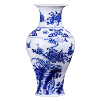 Kompatibelt porslin Jahrriesnge  till blue and white vase cna1329 