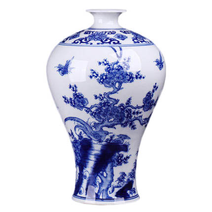 Kompatibelt porslin Jahrriesnge  till blue and white vase cna1330 